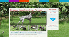 Desktop Screenshot of elevage-chiot-braque-francais.com